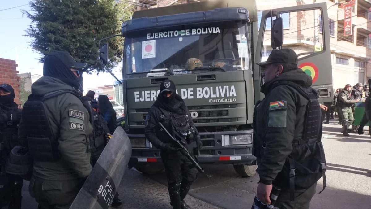 Estado de Excepción: Operativos militares y policiales priorizan el abastecimiento de combustibles y alimentos